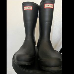 Original Short Back Adjustable Rain Boot (Women) size 8